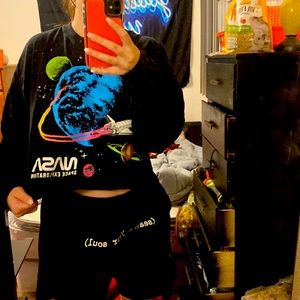 NASA crop top